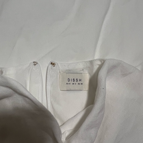 DISSH White Harmony linen maxi dress - Picture 4 of 6